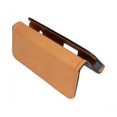 Smooth/Lichee Pattern Leather Pouch Belt Clip Bag