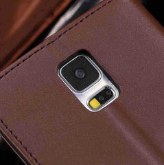 Real Genuine Leather Case for Samsung Galaxy S5