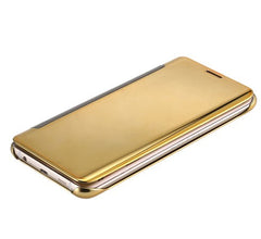 Clear Mirror Surface Flip Mobile Phone Accessories Case