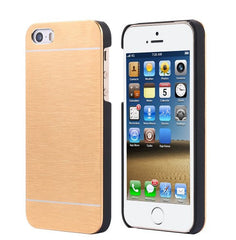 Luxury Hard Aluminum Metal Soft TPU Frame Case