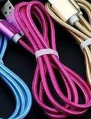 Metal Braided Mobile Phone Charging USB Cable Charger