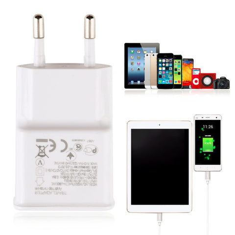 USB Wall EU Charger Adapter For Samsung