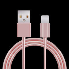 Metal Rose Gold Wire Charging USB Cable