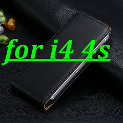 Genuine Leather Case Vertical Magnetic Flip Cover