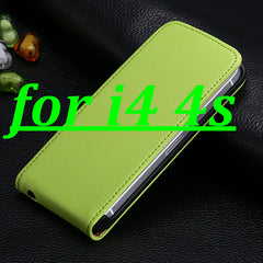 Genuine Leather Case Vertical Magnetic Flip Cover