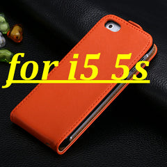 Genuine Leather Case Vertical Magnetic Flip Cover