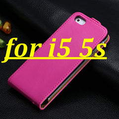 Genuine Leather Case Vertical Magnetic Flip Cover