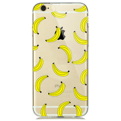 Summer Fruit Banana Unicorn Transparent Silicone Soft TPU Cases