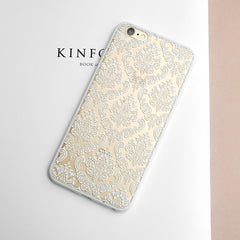Vintage Flower Pattern Fashion Luxury Back Cover