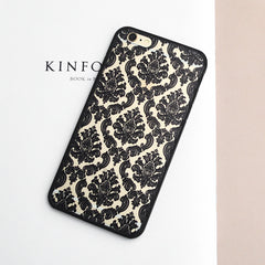 Vintage Flower Pattern Fashion Luxury Back Cover