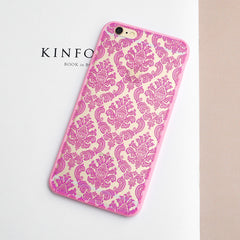 Vintage Flower Pattern Fashion Luxury Back Cover