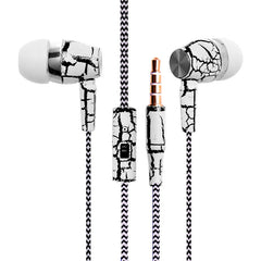 Crack Earphone Cloth Rope Stereo Bass Headset