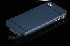 Metal Aluminum Case + Acrylic Full Protective Front Back Cover