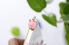 Ultra Xian Resin Flower Mobile Phone Dust Plug