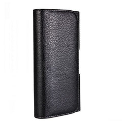 Smooth/Lichee Pattern Leather Pouch Belt Clip Bag