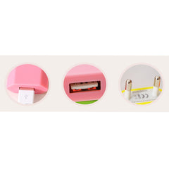 Universal EU Plug Adapter Mini AC Power USB Wall Charger