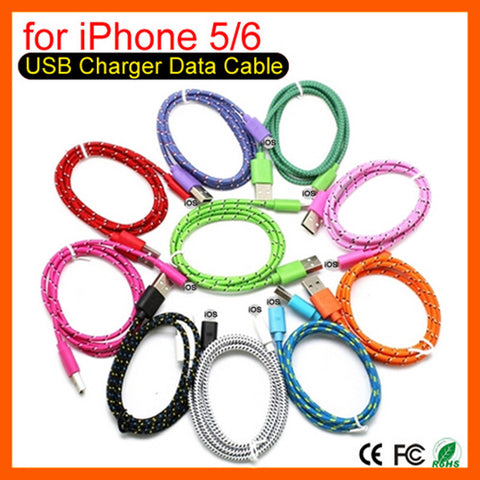 Braided Charger Data Sync Cable