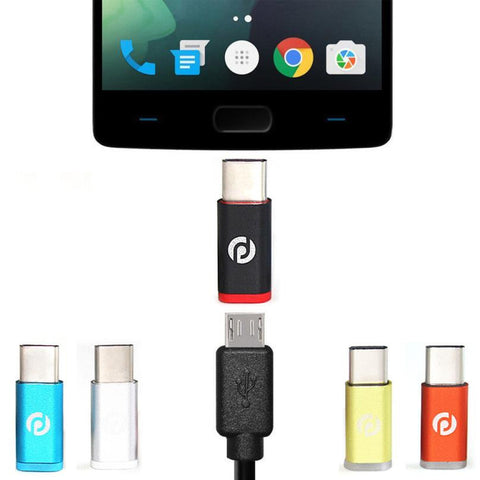 Micro USB to USB 3.1 OTG Female Type-C USB Data Adapter