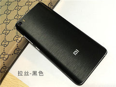 Brushed Metal Mobile Phone Sticker for Xiaomi 5