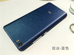 Brushed Metal Mobile Phone Sticker for Xiaomi 5