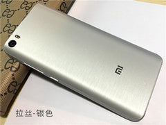 Brushed Metal Mobile Phone Sticker for Xiaomi 5