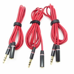 Extension Cable Red Audio Cable for Phone