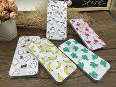 Summer Fruit Banana Unicorn Transparent Silicone Soft TPU Cases