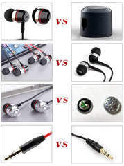 Super Bass Earphones Metal-Ear