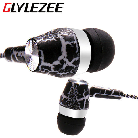 Crack Earphone Cloth Rope Stereo Bass Headset