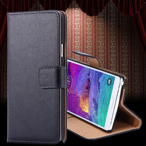 Real Genuine Leather Case for Samsung Galaxy S5