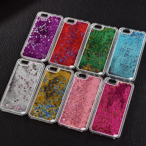 Colorful Dynamic Transparent Hard Mobile Phone Case