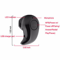 Wireless Headset Handfree Micro Earpiece