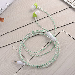 Glow In The Dark Earphones Luminous Neon Headset