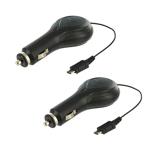 Universal Micro USB Retractable 1A Car Charger