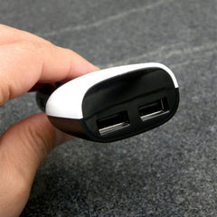 Fast Dual USB Smart Car Mobile Phone Charger LED Digital Display